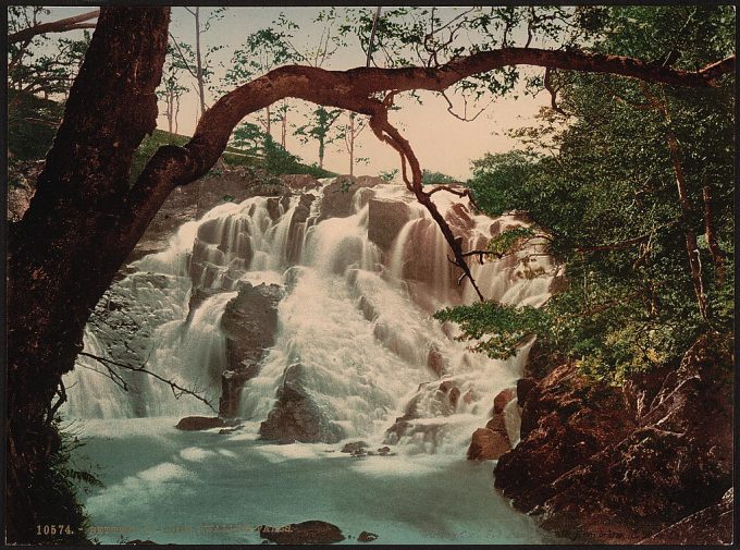 Swallow Falls II, Fairy Glen, Bettws-y-Coed, Wales