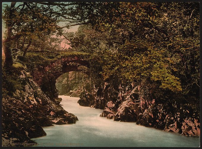 Roman bridge II, Bettws-y-Coed, Wales