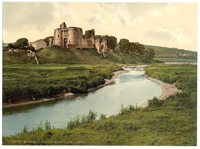 Kidwelly Castle, Carmarthen, Wales