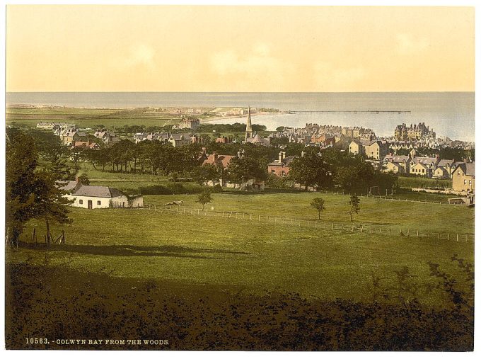 From the woods, Colwyn Bay, Wales