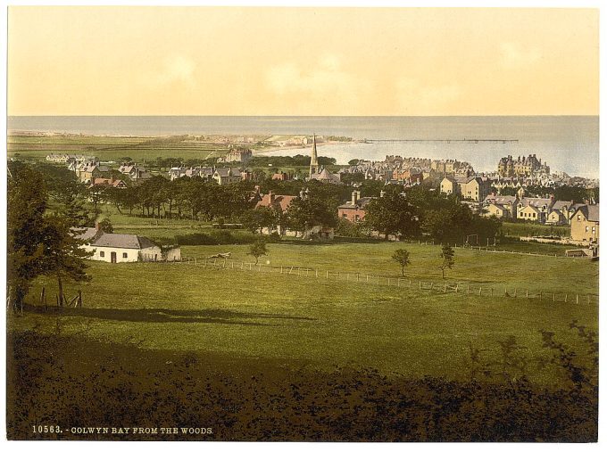 From the woods, Colwyn Bay, Wales