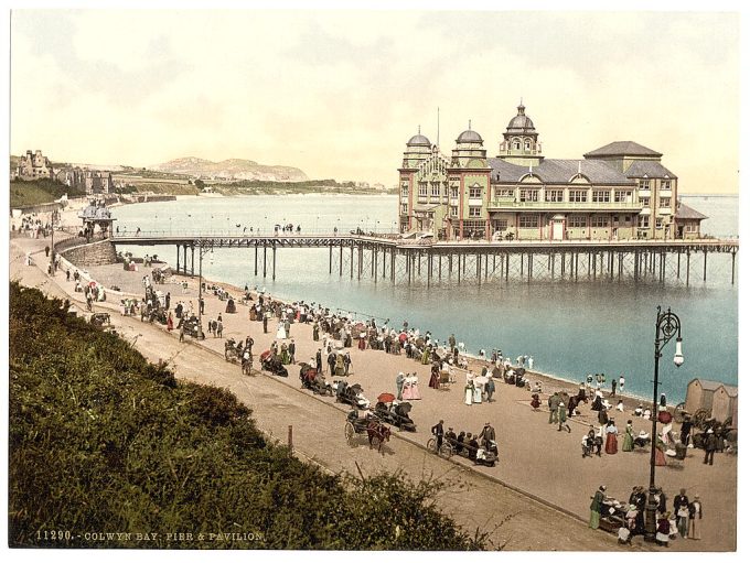 Pier and Pavillion, Colwyn Bay, Wales