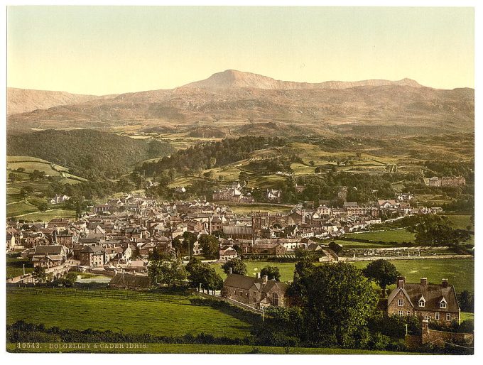 Dolgelly (i.e. Dogelley) and Cader Idris, Wales