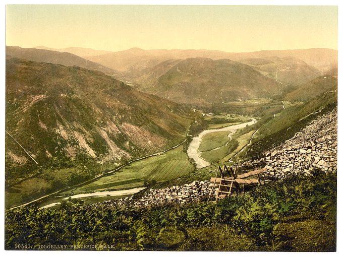 Precipice Walk, Dolgelly (i.e. Dolgelley), Wales