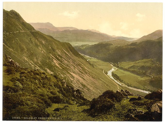 Precipice Walk, Dolgelly (i,e, Dolgelley), Wales