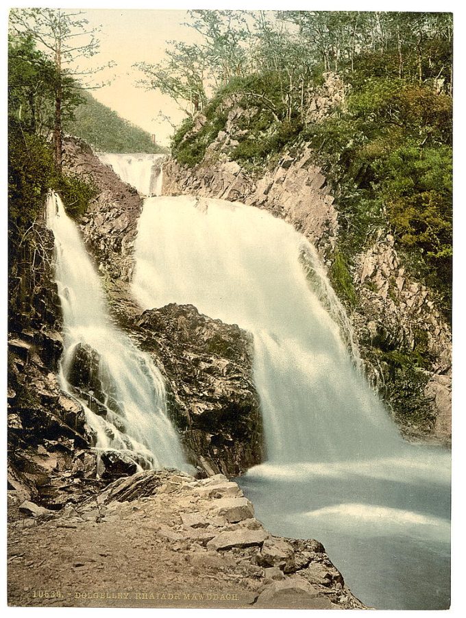 Rhaiadr Mawddach, Dolgelly (i.e. Dolgelley), Wales