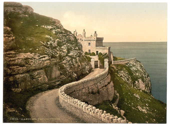 The lighthouse, Llandudno, Wales