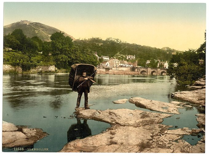 General view, Llangollen, Wales