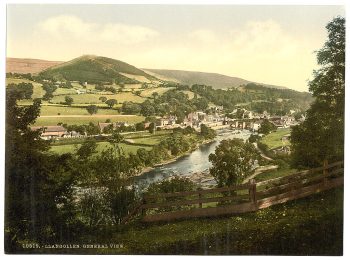General view, Llangollen, Wales