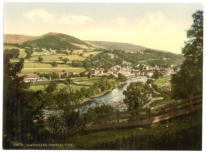 General view, Llangollen, Wales