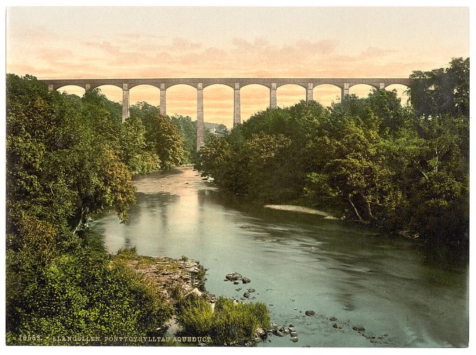 Pontycisylltan Aqueduct, Llangollen, Wales