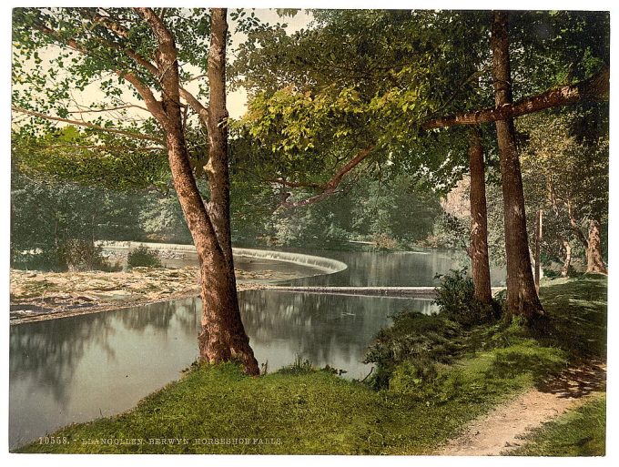 Horseshoe Falls, Berwyn Valley, Llangollen, Wales