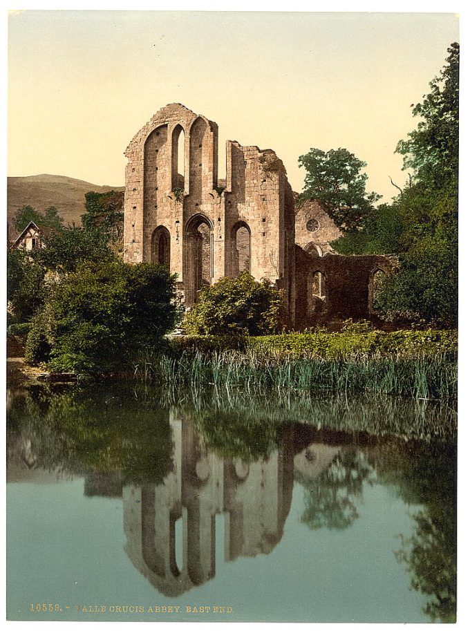 Valle Crucis Abbey, Llangollen, Wales