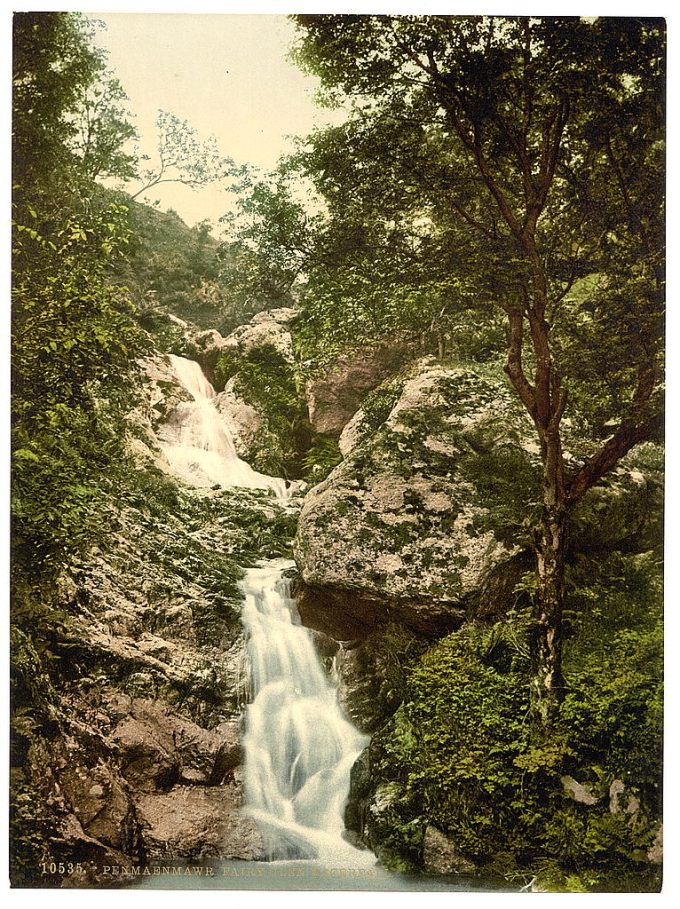 Fairy Glen Waterfall, Penmaenmawr, Wales