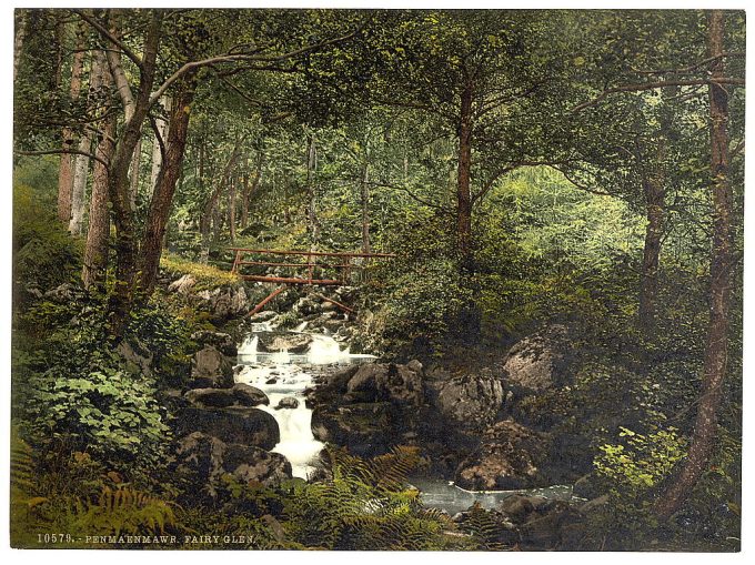 Fairy Glen Waterfall, Penmaenmawr, Wales