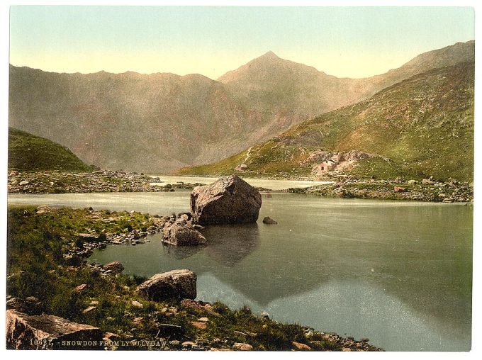 From Llyn Llydaw, Snowdon, Wales