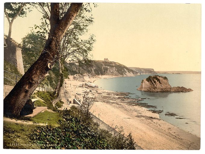 North sands, Tenby, Wales