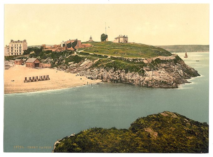 Castle, Tenby, Wales