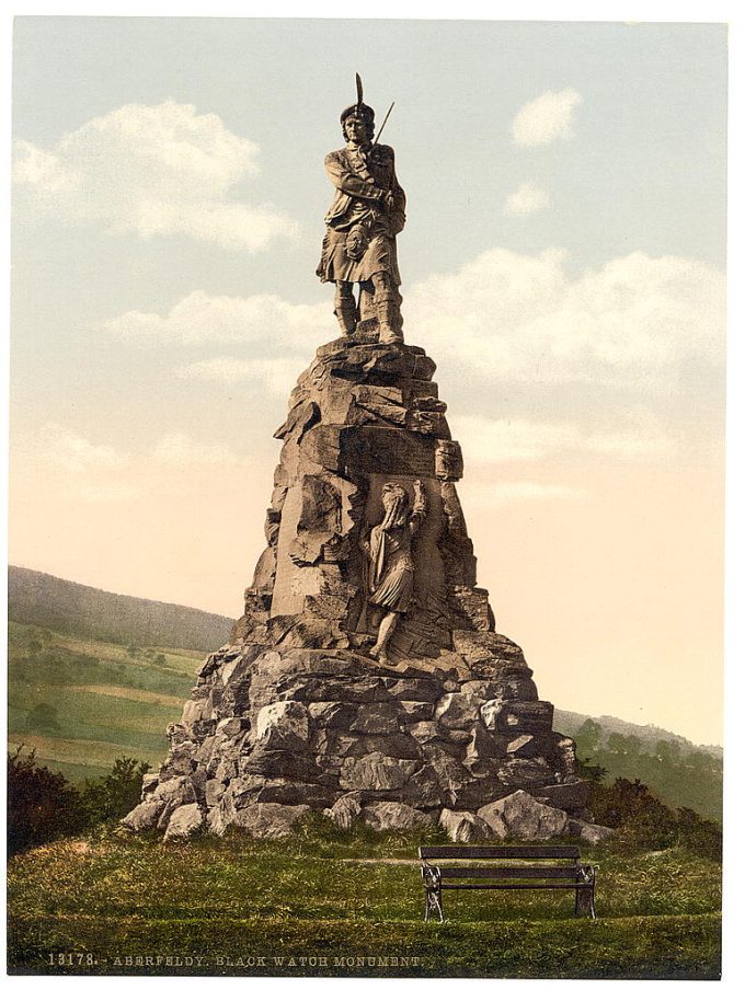 The Black Watch Monument, Aberfeldy, Scotland