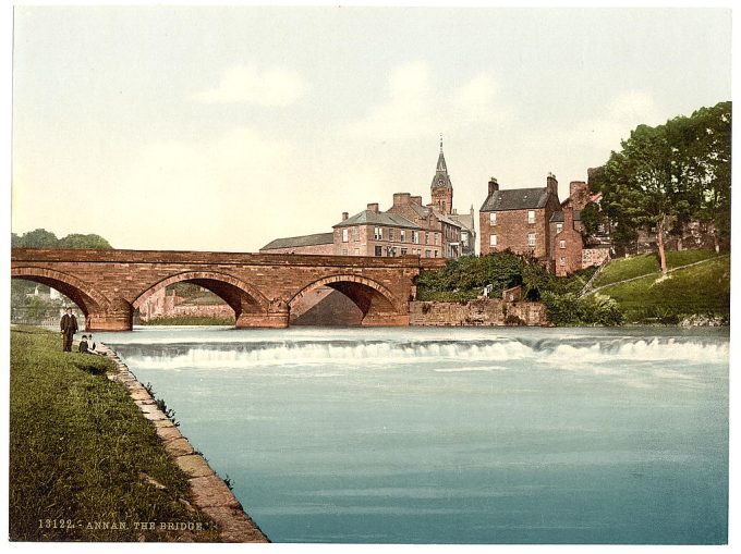 The bridge, Annan, Scotland