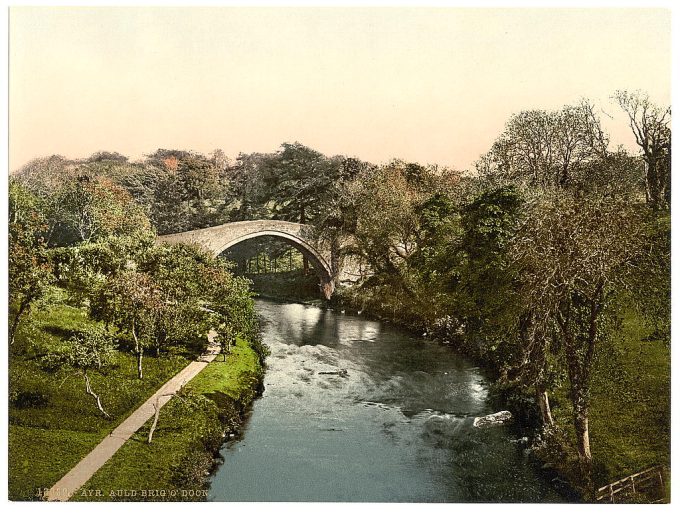 Auld Brig O'Doon, Ayr, Scotland