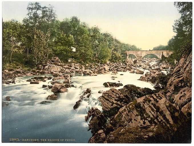 The bridge at Feugh, Banchory, Scotland