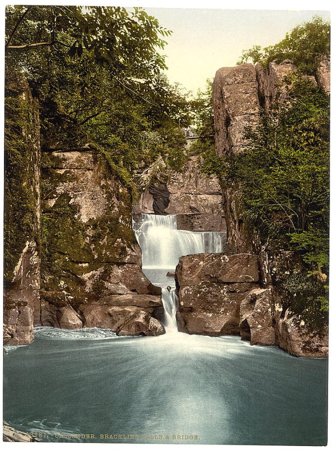 Bracklinn Falls and bridge, Callander, Scotland