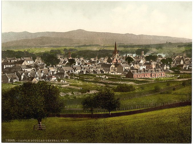 Castle Douglas from Dunmuir, Scotland