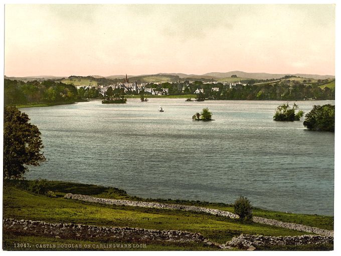 On Carlingwark Loch, Castle Douglas, Scotland