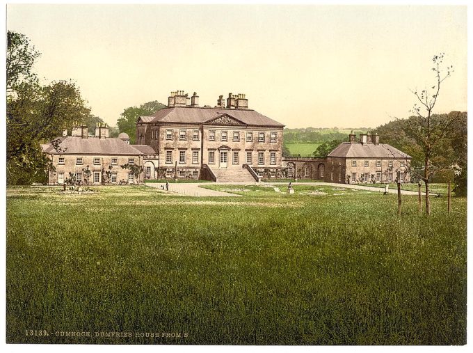 Dumfries House from south, Cumnock, Scotland