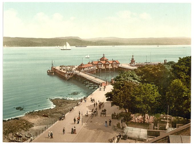 The pier, Dunoon, Scotland