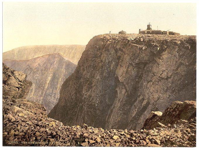 The summit, Ben Nevis, Fort William, Scotland