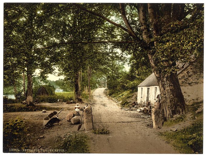 Entrance to Glen Nevis, Fort William, Scotland