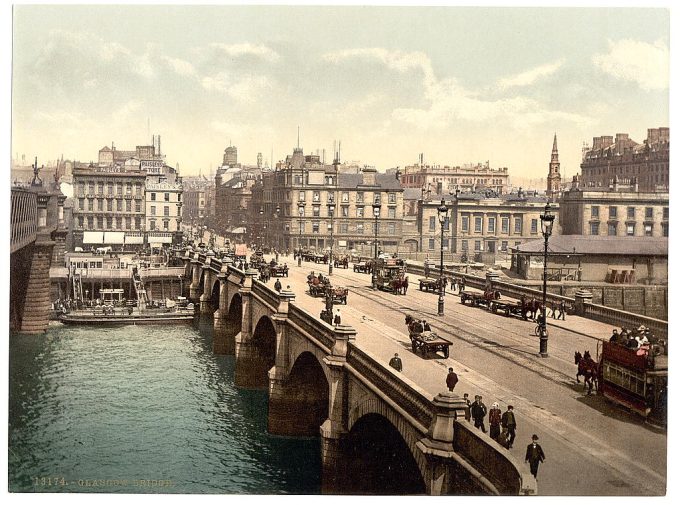 The bridge, Glasgow, Scotland