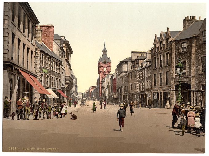 High Street, Hawick, Scotland