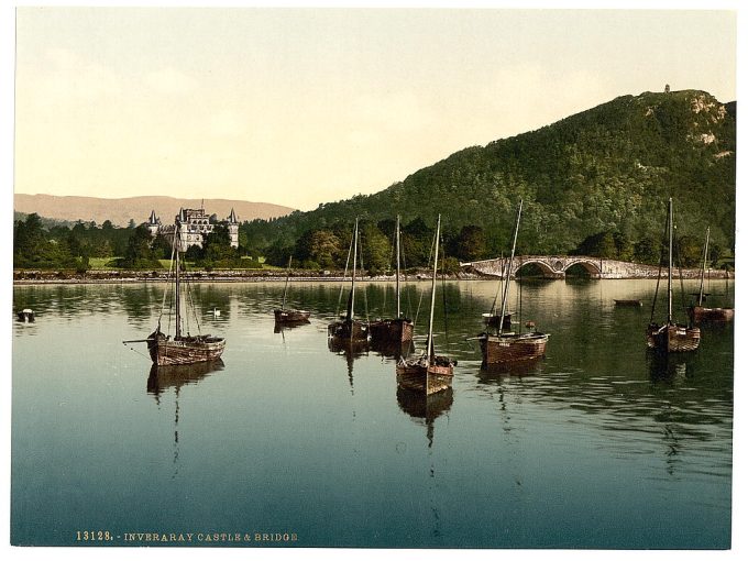 The castle and bridge, Inveraray, Scotland