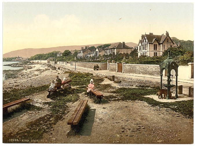 Looking south, Kirn, Scotland