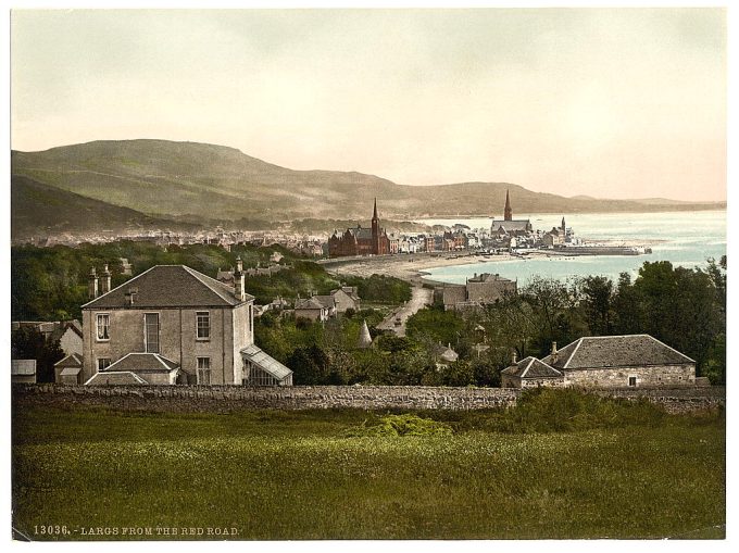 From the Red Road, Largs, Scotland