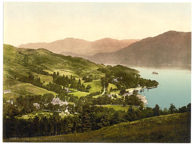 Loch Lomond from Tarbet, Scotland