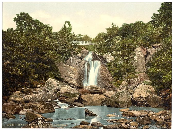 Inversnaid Falls, Loch Lomond, Scotland