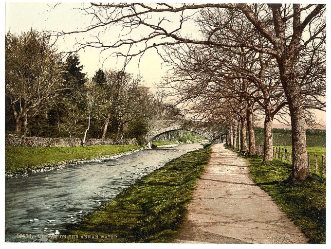 On the Annan water, Moffat, Scotland