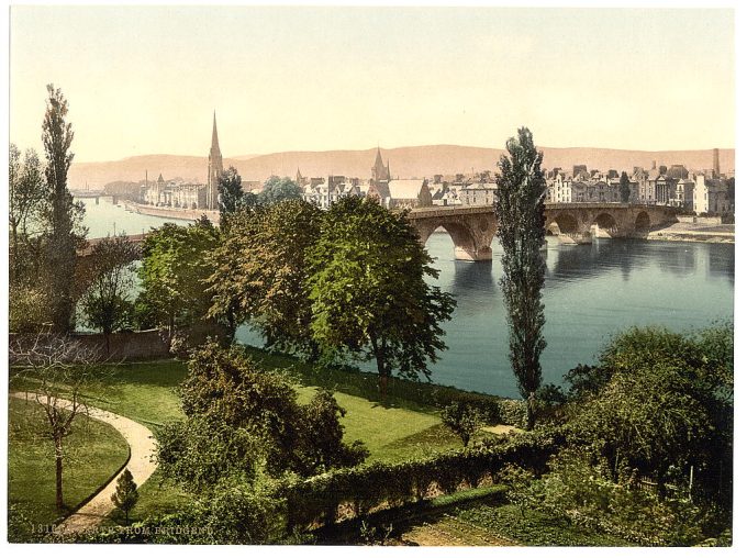 Perth from Bridgend, Scotland