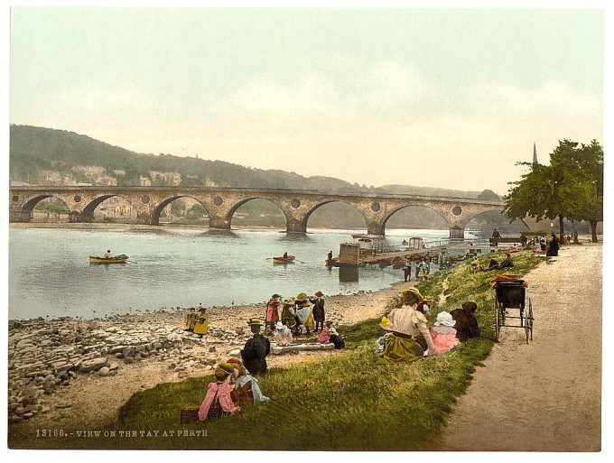 View on the Tay, Perth, Scotland