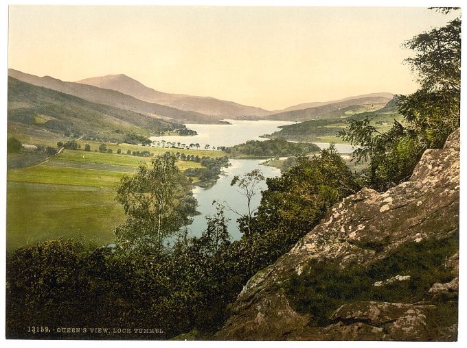 Loch Tummel, Queen's View, Scotland
