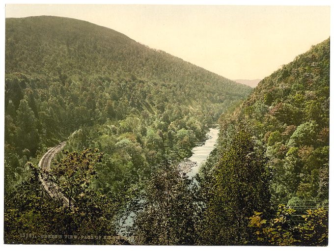 Pass of Killiecrankie, Queen's View, Scotland