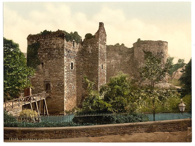 The castle, Rothsay (i.e. Rothesay), Scotland