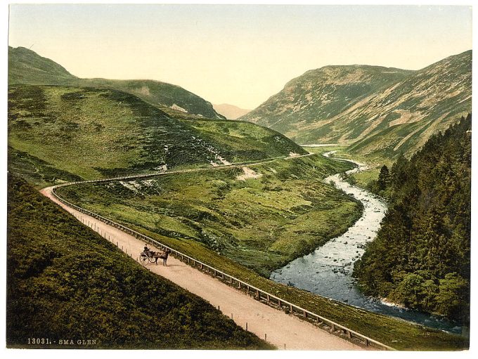 General view, Sma Glen, Scotland
