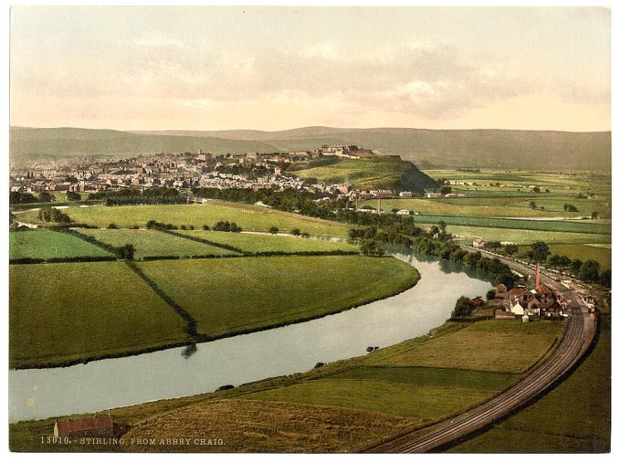 Stirling, from Abbey Craig, Scotland