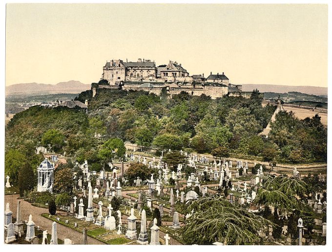 Castle from tower, Stirling, Scotland