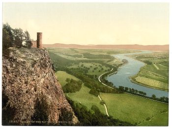 Tay Valley from Kinnoul Hill, Scotland